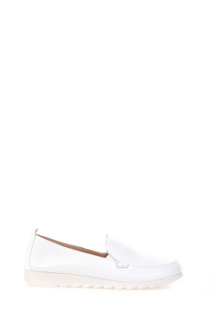 Gray Women's Leather Shoes