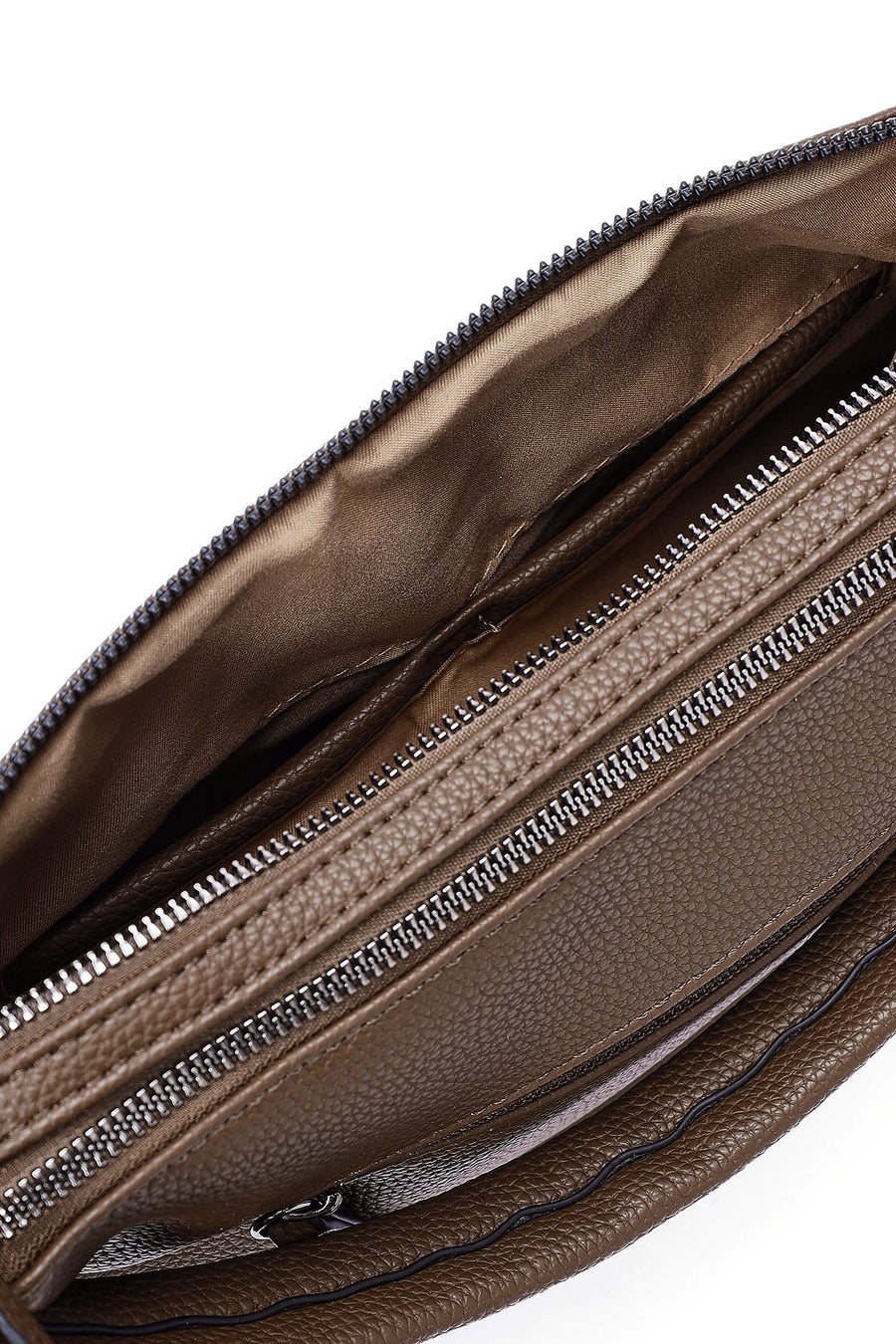 Women's Tan Long Strap Shoulder Bag