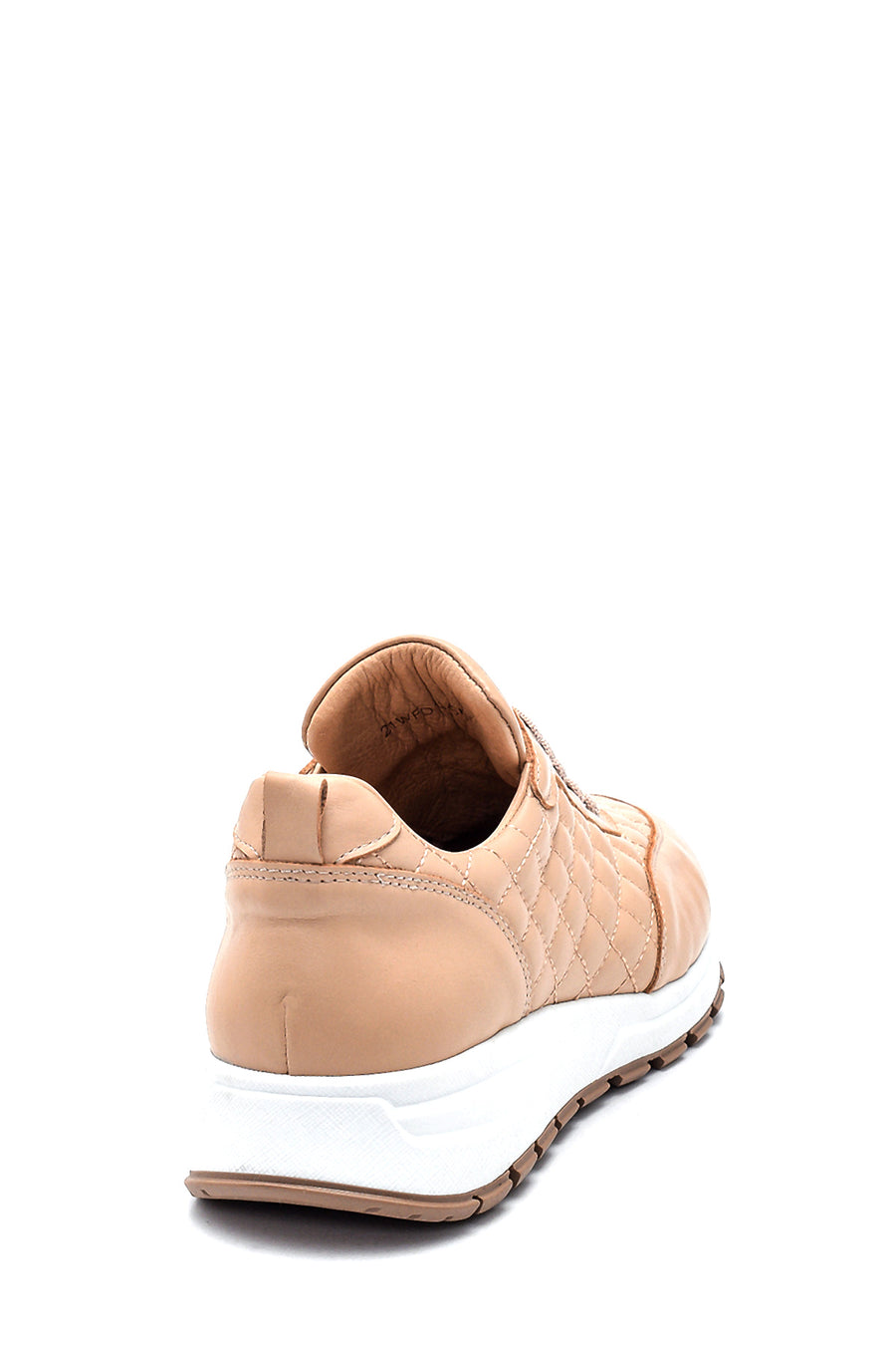 Women's Leather Quilted Sneaker