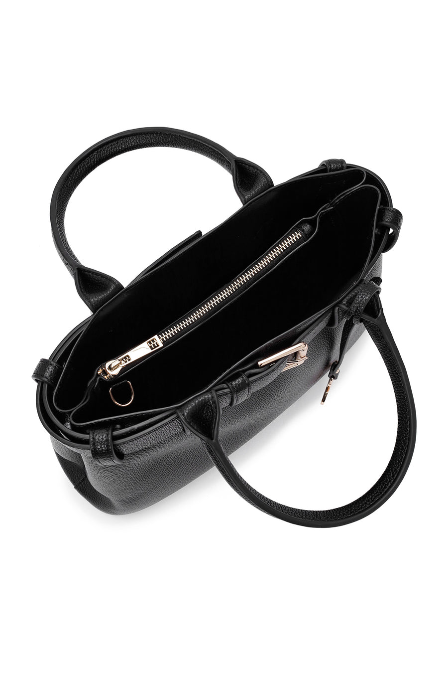 Women's Black Long Strap Shoulder Bag