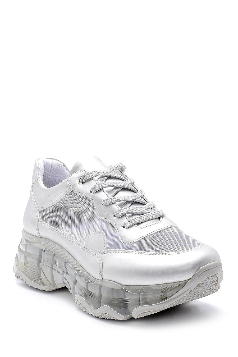 Kadın Şeffaf Tabanlı Sneaker