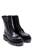 Women's Leather Lace-up Boots | Derimod