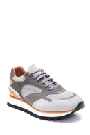 Erkek Deri Süet Detaylı Sneaker | Derimod