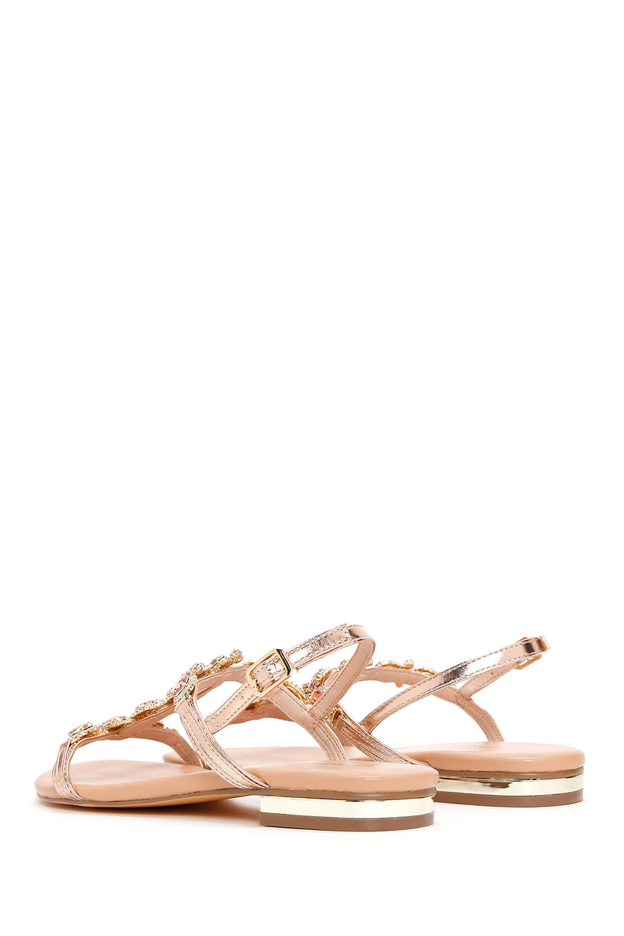 Women's Beige Stone Sandals