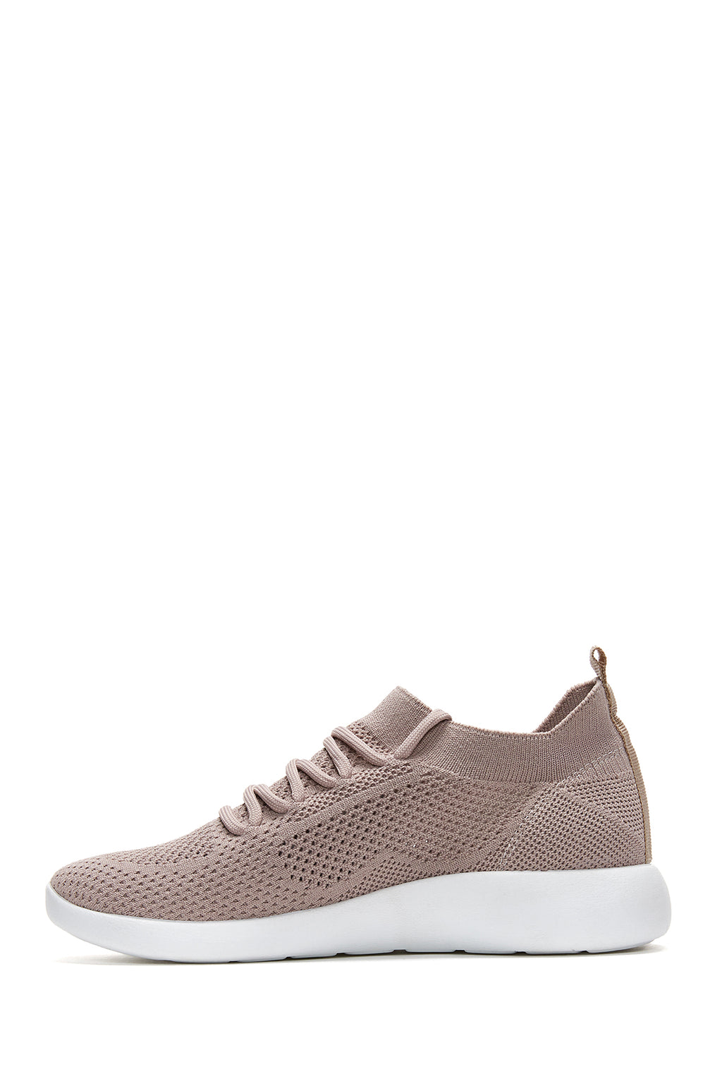 Kadın Pudra Kumaş Sneaker