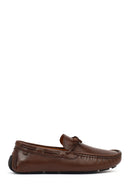 Erkek Kahverengi Deri Casual Loafer | Derimod