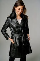 Cameron Women's Leather Jacket | Derimod