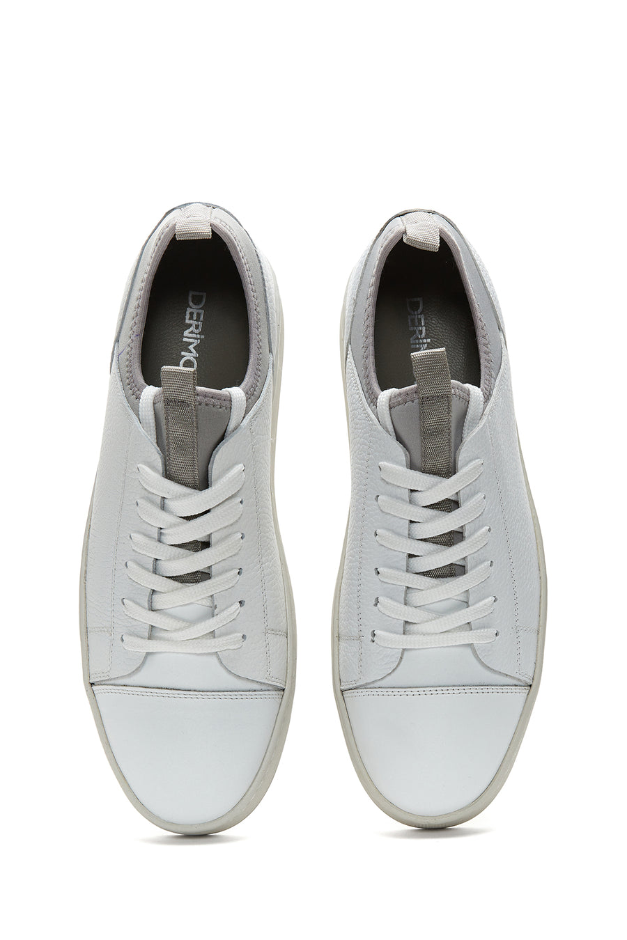 Men's White Leather Sneaker