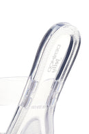 Women's Transparent Jelly Stone Slippers | Derimod