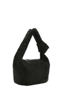 Women's Black Stone Handbag | Derimod