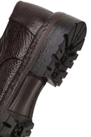 Male Brown Lace-up Leather Casual Shoes | Derimod