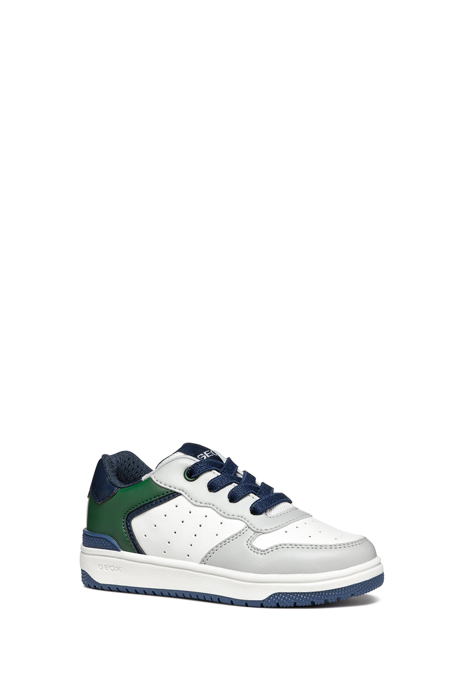 Geox Erkek Çocuk Gri Washiba Bağcıklı Sneaker