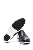 Erkek Siyah Deri Casual Loafer | Derimod