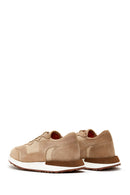 Erkek Vizon Deri Sneaker | Derimod