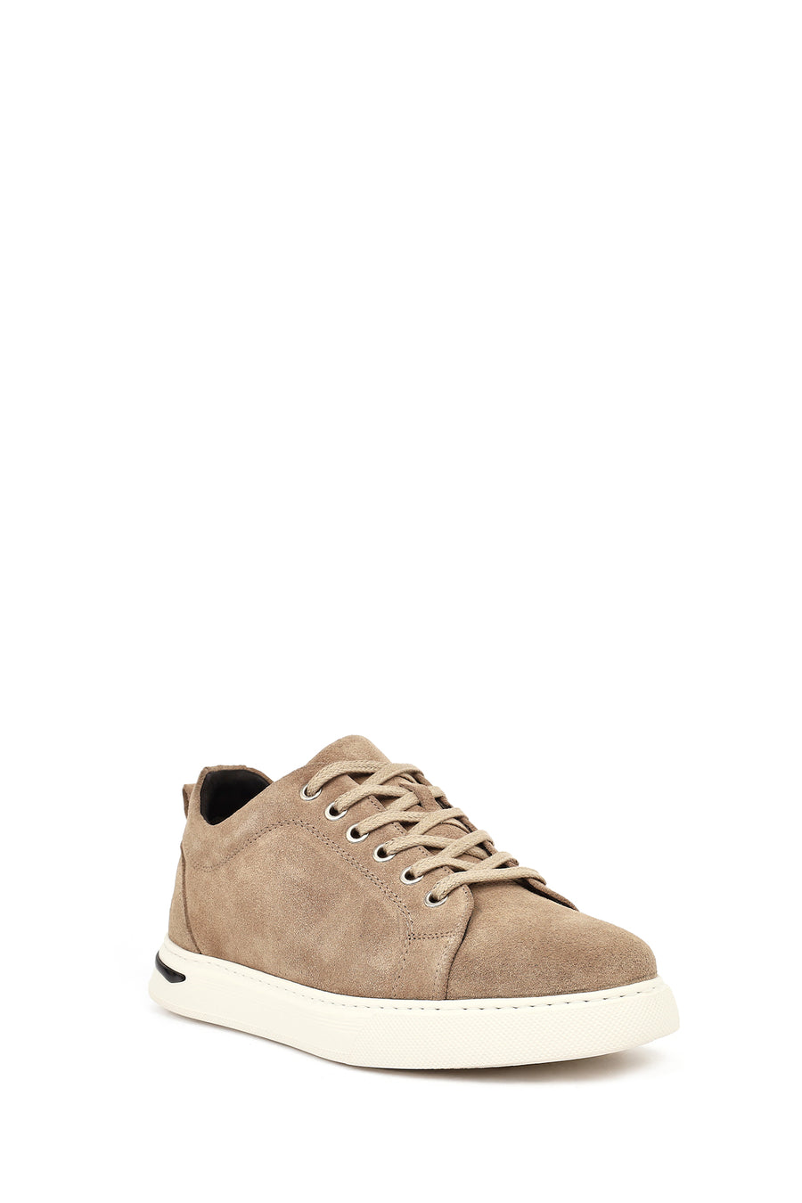 Male Mink Lace-Up Suede Casual Sneaker