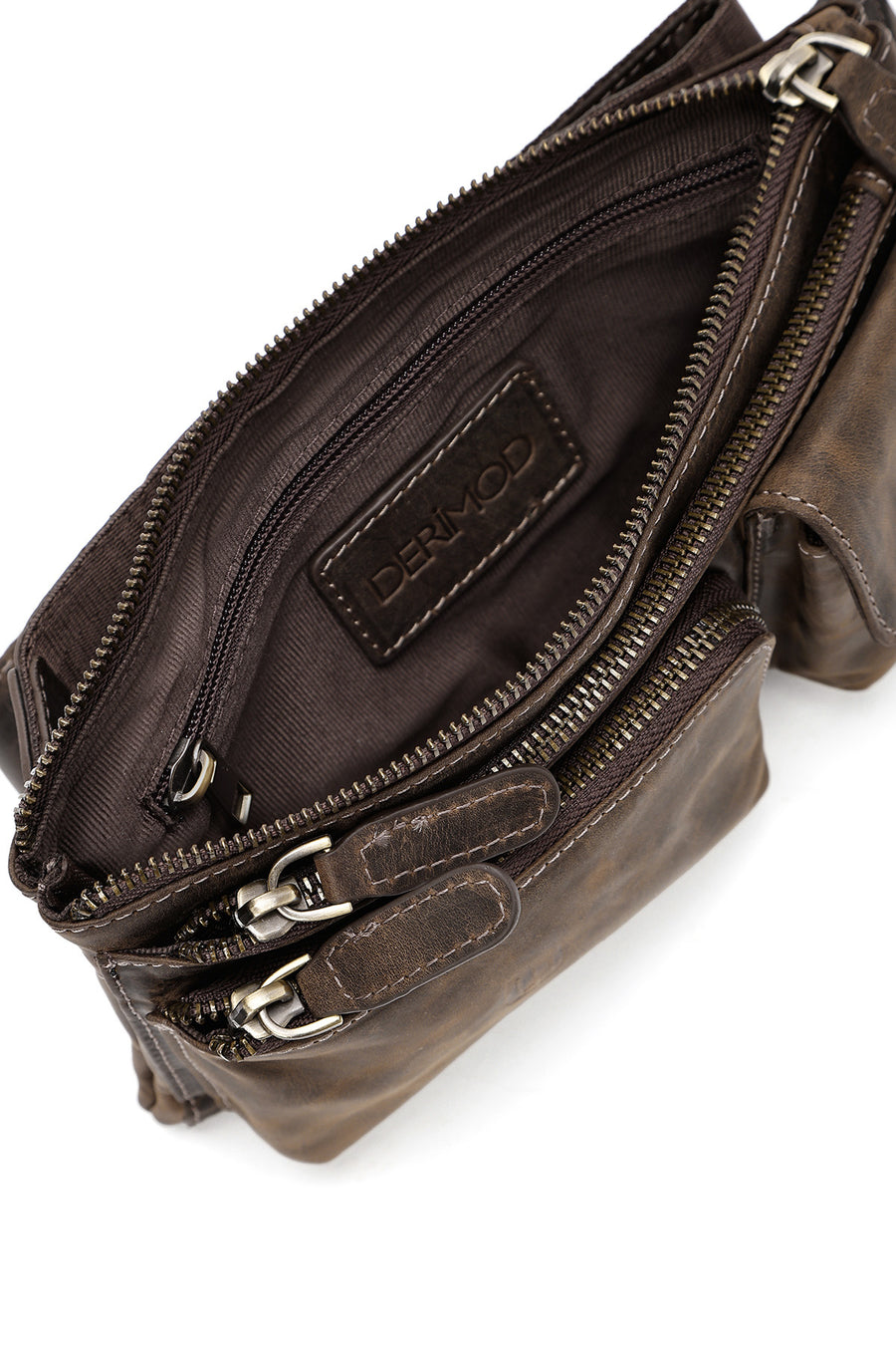 Men's Mink Leather Waist Bag