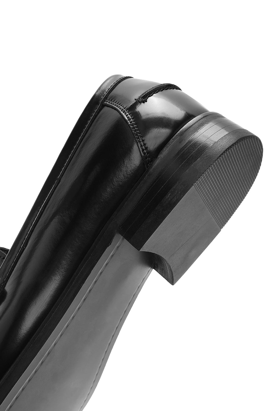 Men's Black Leather Classic Loafer