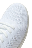 Kadın Beyaz Baskılı Sneaker | Derimod