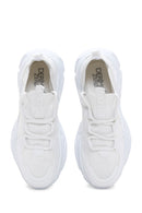 Women's White Thick Soled Sneaker | Derimod