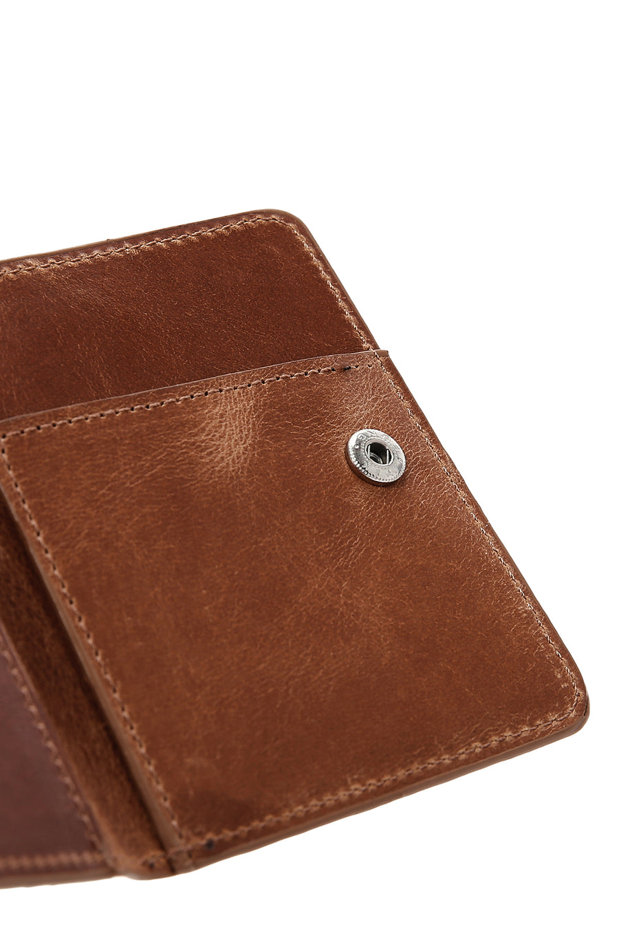 Men's Tan Leather Card Holder
