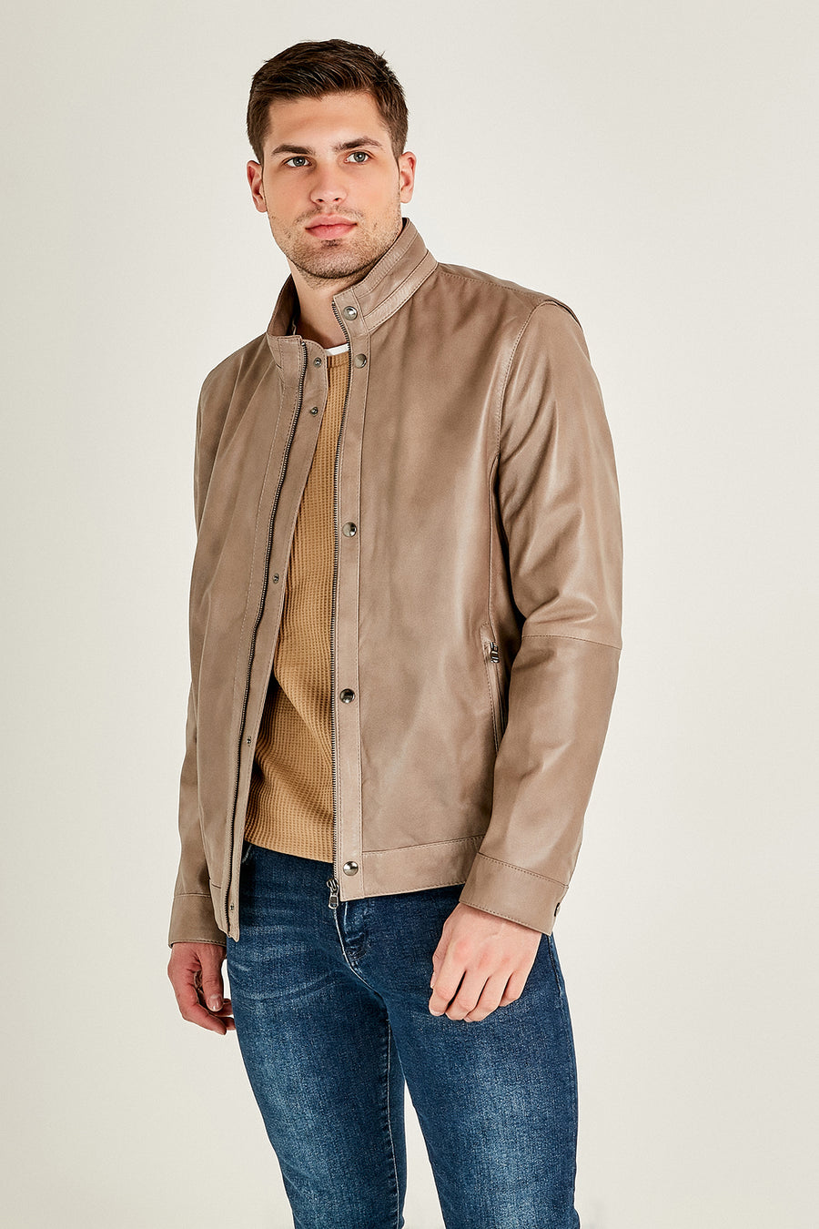 Fabian Men's Leather Jacket