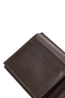 Men's Brown Leather Wallet | Derimod