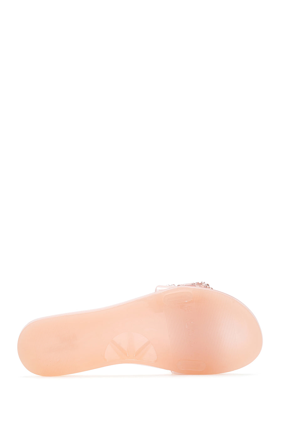 Kadın Pembe Jelly Taşlı Terlik