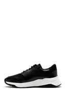 Men's Green Leather Sneaker | Derimod