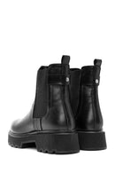 Women's Black Thick Soled Chelsea Boots | Derimod