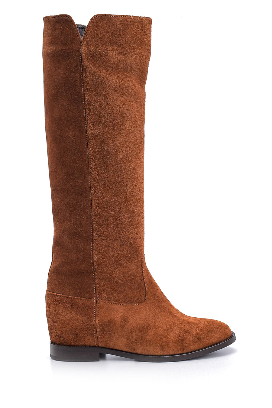 Women's Suede Leather Boots 19WFD283010 | Derimod