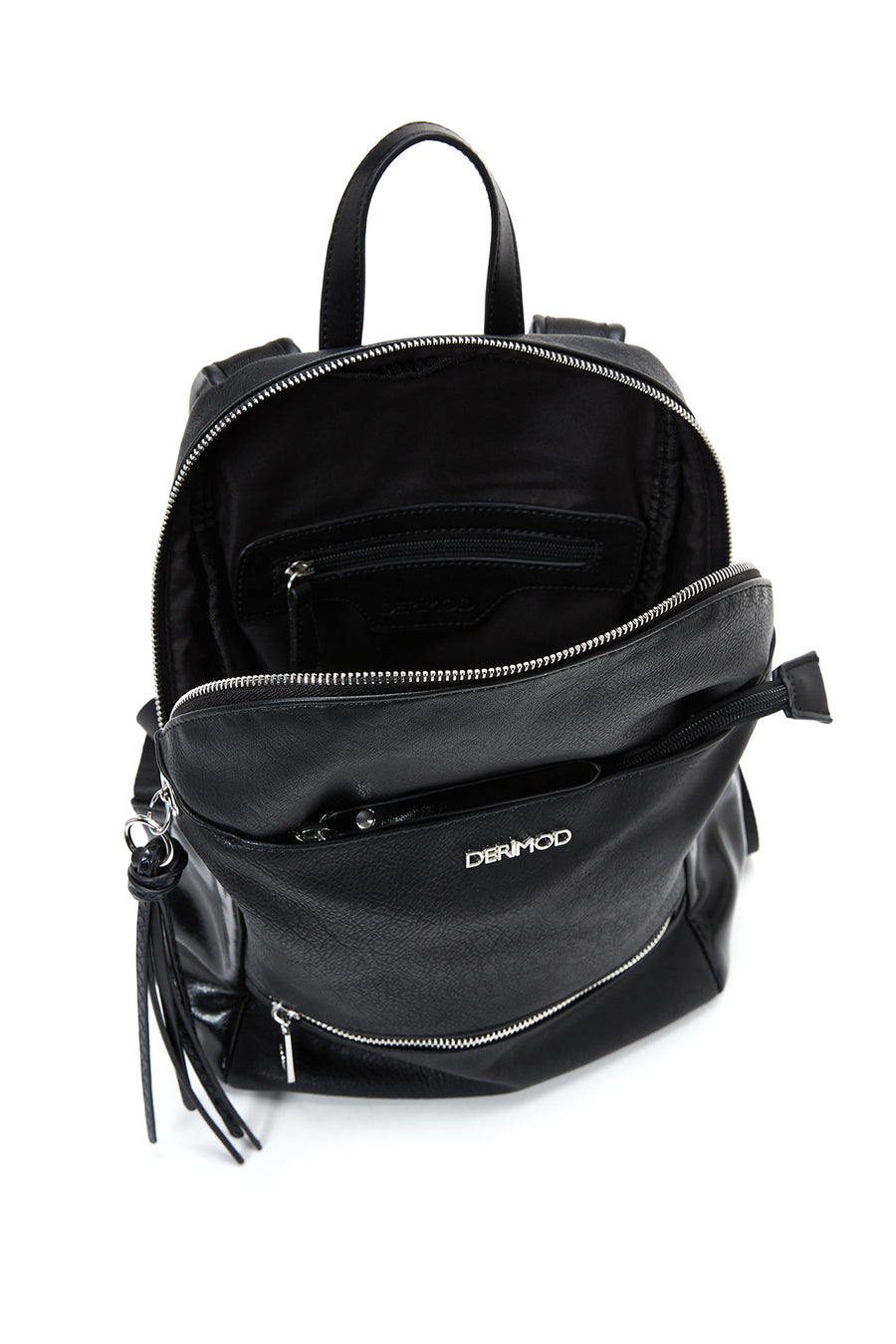 Women's Black Casual Backpack