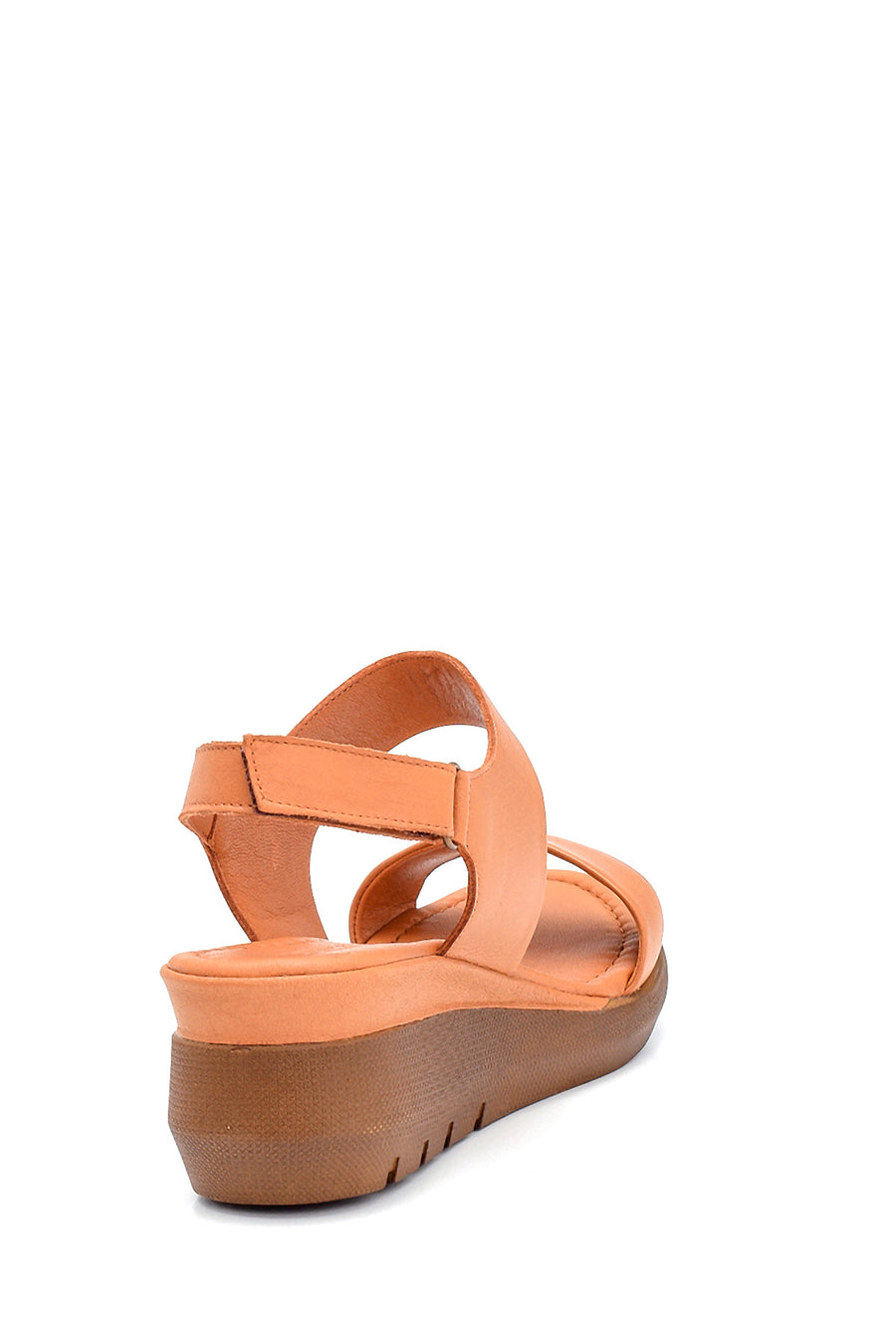 Women's Leather Thick Soled Sandals