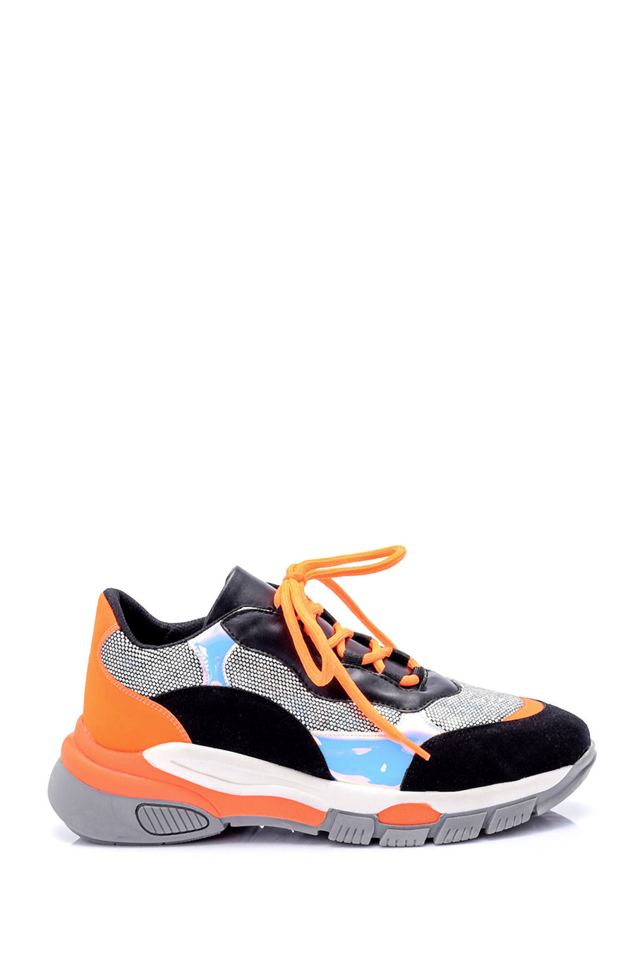 Kadın Yüksek Tabanlı Sneaker 19SFE123814 | Derimod