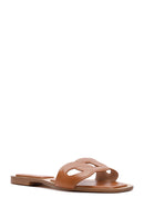 Women's Tan Slippers | Derimod