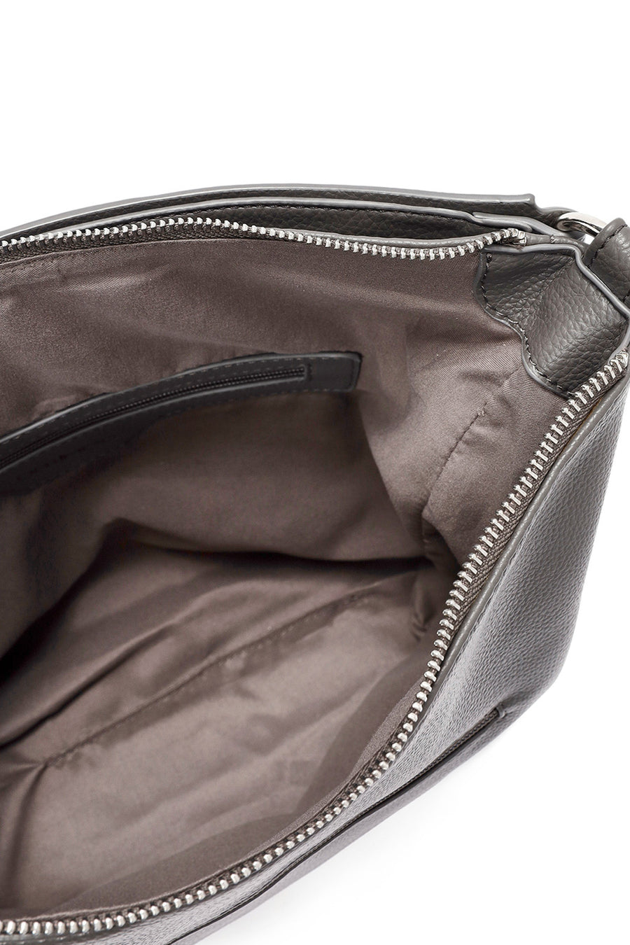 Women's Gray Long Strap Shoulder Bag
