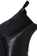 Men's Black Leather Casual Chelsea Boots | Derimod