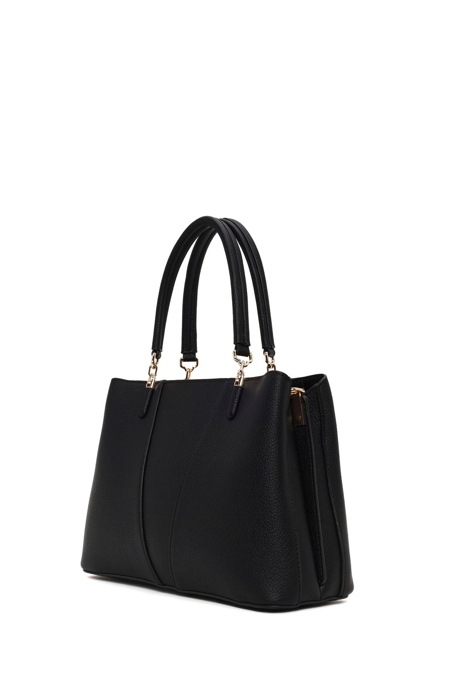 Woman Black Long-Strap Shoulder Bag