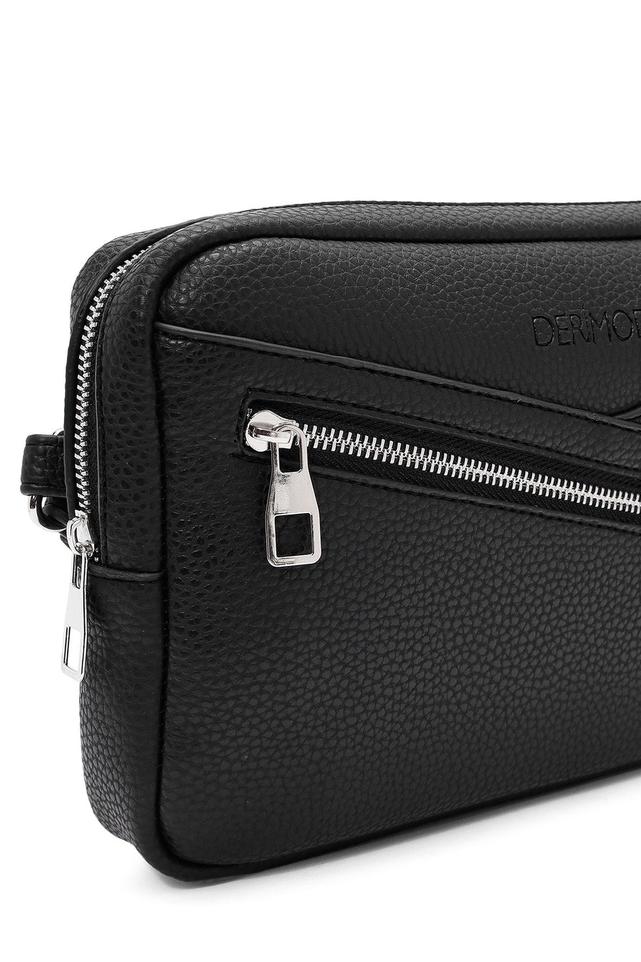 Men's Black Mini Handbag