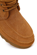 Male Tan Lace-up Suede Casual Boots | Derimod