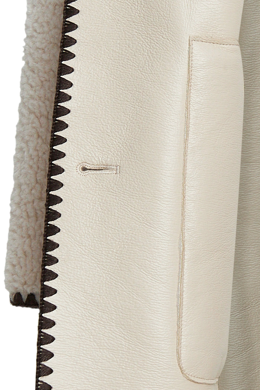 Montblanc Women's White Teddy Coat