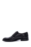 Men's Leather Double Buckle Classic Shoes | Derimod