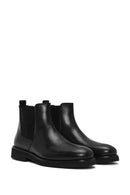 Men's Black Leather Boots | Derimod