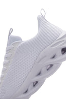 Men's White Thick Soled Sneaker | Derimod