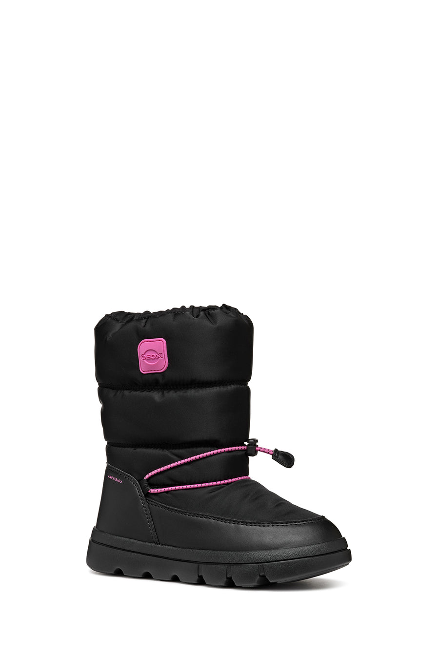 Geox Girls Black Willaboom Abx Waterproof Outdoor Boots