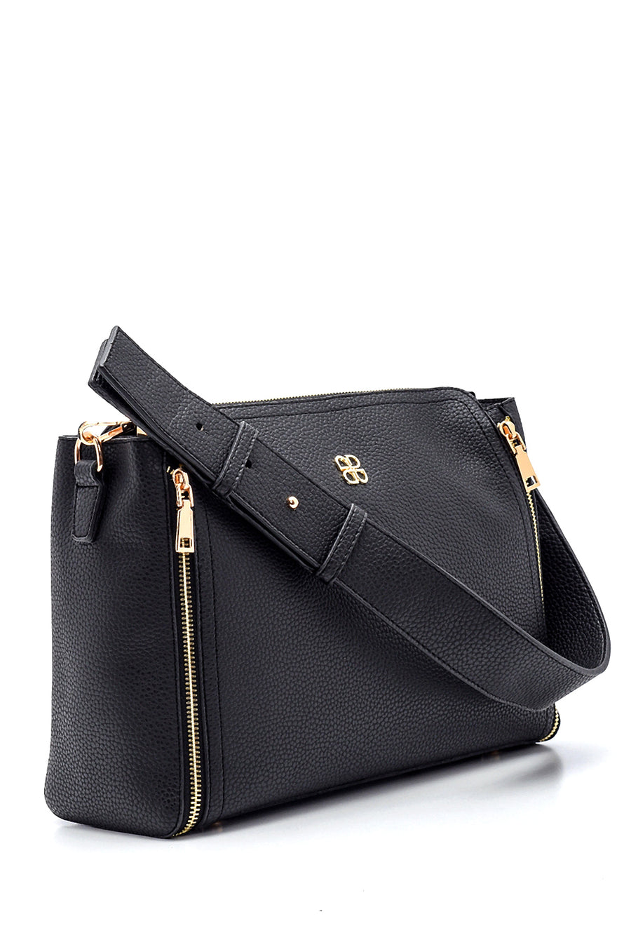 Women's Black Shoulder Bag