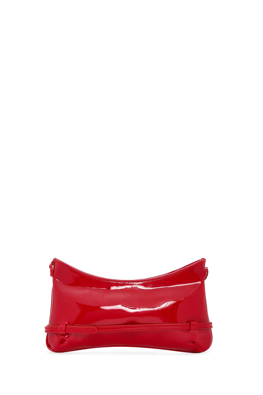 Women's Red Patent Leather Shoulder Bag