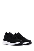 Men's Black Thick Soled Sneaker | Derimod