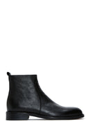 Men's Black Leather Classic Boots | Derimod