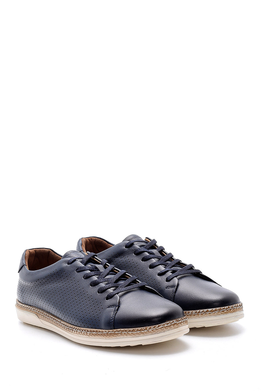 Men's Perforated Leather Sneaker