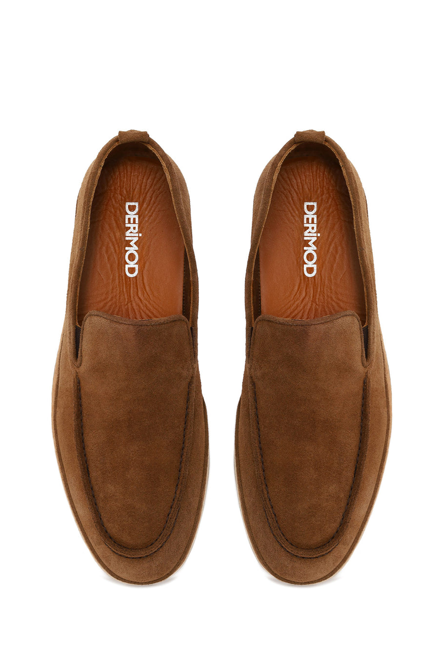 Male Tan Suede Casual Loafer
